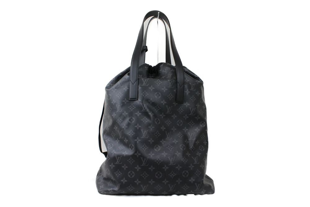 Louis Vuitton Eclipse Closure Bag Black Shoulder Cabas Drawstring